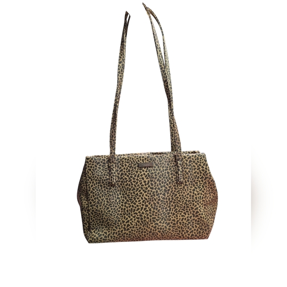 Nine West Chic Leopard Print Shoulder Bag - Picture 1 of 5